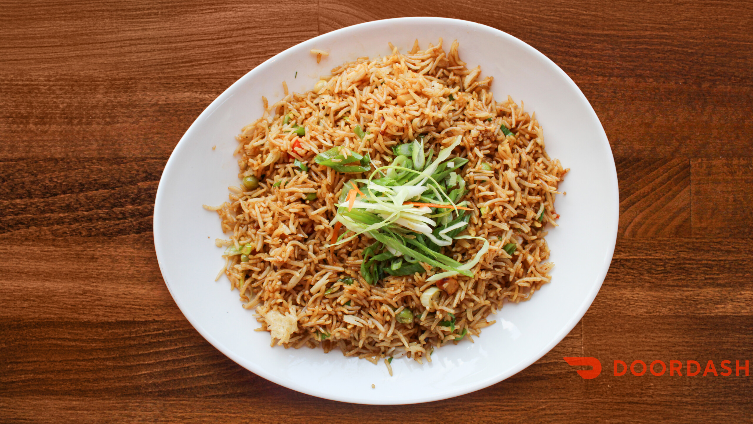 Fried rice with vegetables